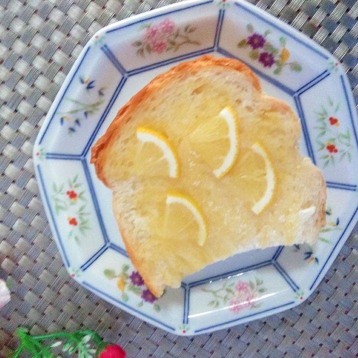 美容！レモン味のバタートースト
